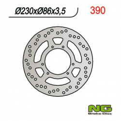 NG, přední brzdový kotouč, Yamaha DT 125R, TT 350/600 (230X86X3,5) (6X6,5mm)