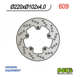 NG, zadní brzdový kotouč, Yamaha TZR 50R 03-15 (220X102X4) 5 otvorů prům.6,5