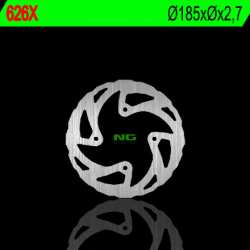 NG, přední brzdový kotouč, Beta 125/200/250/270/300 TRIAL (185X2,7mm)(4X10,0mm) WAVE