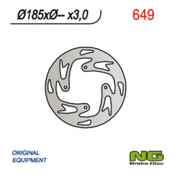 NG, přední brzdový kotouč, Gas Gas TXT 50 (04-09), 80 (04-08), 125/250 (03) (185X-X3)