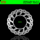 NG, přední brzdový kotouč, Suzuki RM/RMZ 250/DRZ, Yamaha YZ/YZF/WR 02-19 (250X118X3) (6X6,5mm) WAVE - nahrazuje NG854