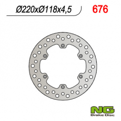 NG, zadní brzdový kotouč, Suzuki RM 125/250 (88-98), DRZ 400 (220x118x4,5)