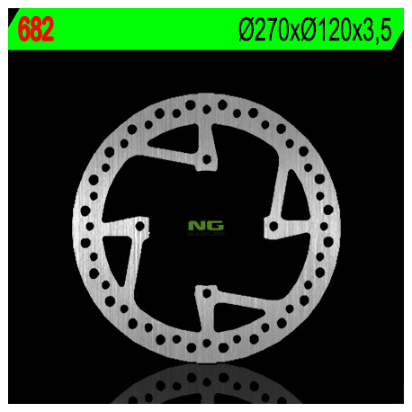 NG, přední brzdový kotouč, SHERCO 250/300/450/510 (270X120X3,5) (4X10,5mm)