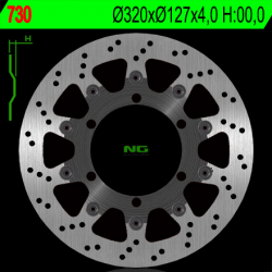 NG, přední brzdový kotouč, KTM 625/640/690 (320X127X4) (6X6,5mm)