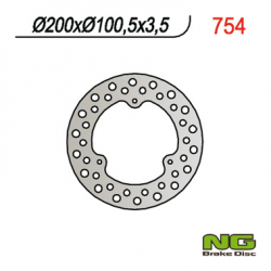 NG, přední brzdový kotouč, Suzuki RM 80/85 (200x100x3,5)