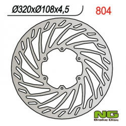 NG, přední brzdový kotouč, Gas Gas SM 125 (01-07), 250/450 (01-05), 450/515 (08) (320X108X4,5) TURBINE