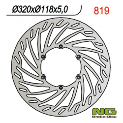 NG, přední brzdový kotouč, Suzuki RM/RMZ/DRZ/YZ/YZF (320X118X5) SUPERMOTO 320mm