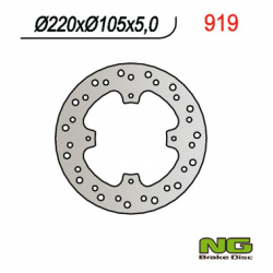 NG, zadní brzdový kotouč, Honda FMX650 '05-'06, NX500 '92-'99 (220x105x5)