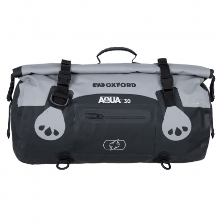 Oxford, AQUA T-30 ROLLBAG, VODOTĚSNÁ BRAŠNA, objem 30L BARVA ČERNÁ/šedá původní kód OL990)