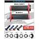Progrip, gripy PG708 Off Road, systém montáže SCS Lock On + 6 adaptérů pro lanka (22+25mm), barva černá/modrá (dvousměs.)