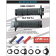 Progrip, gripy PG709 Off Road, systém montáže SCS Lock On + 6 adaptérů pro lanka (22+25mm), červená barva (709-107)
