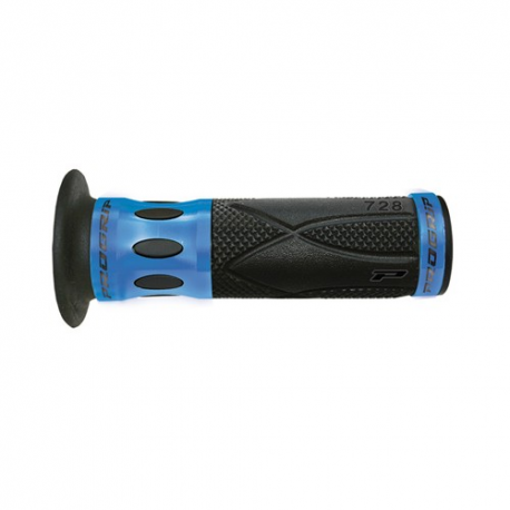 Progrip, gripy PG728 Road ALU (22+25mm, dél.122mm), černá barva (728-102) (PG728BK)