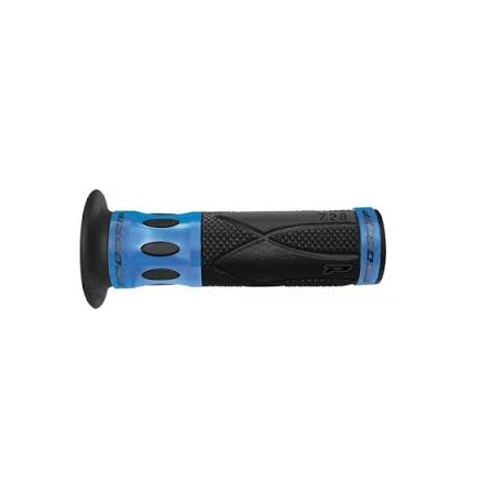 Progrip, gripy PG728 Road ALU (22+25mm, dél.122mm), modrá barva (728-104) (PG728BL)