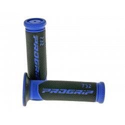Progrip, gripy PG732 Road (22+25mm, dél.125mm), barva modrá/černá (dvousměs.) (732-150) (PG732/2)