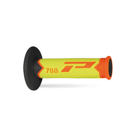 Progrip, gripy PG788 Off Road (22+25mm, dél.115mm), barva oranžová fluo/žlutá fluo/černá (trojsměs.) (788-281)