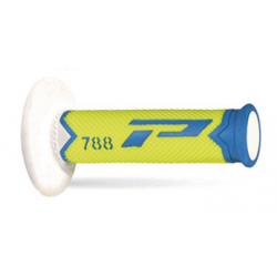 Progrip, gripy PG788 Off Road (22+25mm, dél.115mm) barva modrá/žlutá/bílá (trojsměs.) (788-278)