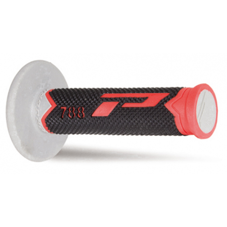 Progrip, gripy PG788 Off Road (22+25mm, dél.115mm), barva červená/černá/šedá (trojsměs.) (788-220)