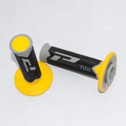 Progrip, gripy PG788 Off Road (22+25mm, dél.115mm), barva šedá/žlutá/černá (trojsměs.) (788-210) (PG788/4)