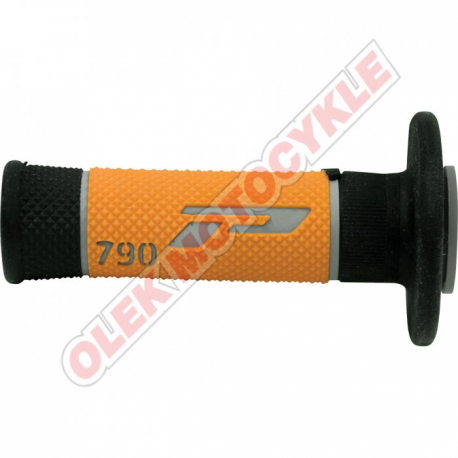 Progrip, gripy PG790 Off Road (22+25mm, dél.115mm), barva šedá/černá/oranžová (trojsměs.) (790-234) (PG790/3)