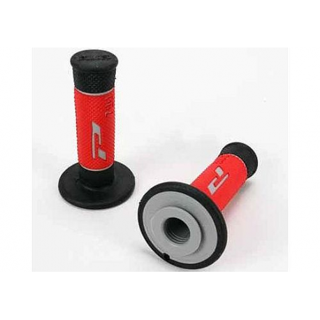Progrip, gripy PG790 Off Road (22+25mm, dél.115mm), barva šedá/černá/červená (trojsměs.) (790-229) (PG790/7)