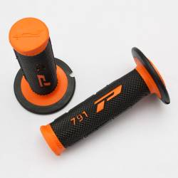 Progrip, gripy PG791 Off Road (22+25mm, dél.115mm), oranžová barva/černá (dvousměs.) (791-201) (PG791OR/BK)