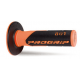 Progrip, gripy PG801 Off Road (22+25mm, dél.115mm), barva oranžová fluo/černá (dvousměs.) (PG801ORF/BK) (801-296)