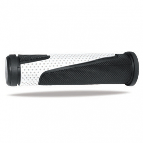 Progrip, gripy PG807 ATV / JET SKI / MTB (22+22mm, dél. 125mm), barva černá/bílá (dvousměs.) (807-126)