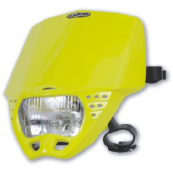 UFO, přední maska CRUISER žlutá barva