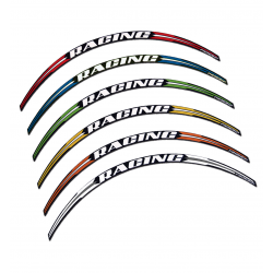 Progrip, nalepovací proužky na ráfky Racing, bílá barva  (5026-101)