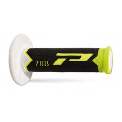 Progrip, gripy PG788 Off Road (22+25mm, dél.115mm), barva žlutá Fluo/černá/bílá (trojsměs.) (788-255) (PG788/25)