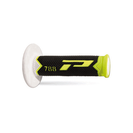 Progrip, gripy PG788 Off Road (22+25mm, dél.115mm), barva žlutá Fluo/černá/bílá (trojsměs.) (788-255) (PG788/25)