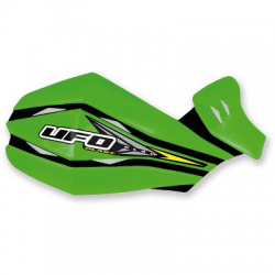 UFO, chrániče páček, CLAW zelená barva (s montážní sadou 22mm)