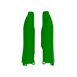 Racetech, kryty přední vidlice, Kawasaki KXF 250/450 06-08, KX 125/250 07-08, KLXR 450 07-12 zelená Fluo barva
