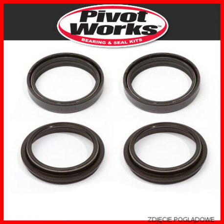 Pivot Works, sada gufer a prachovek přední vidlice, Kawasaki KDX 43mm ARI072/ARI109 43mm