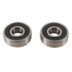 Pivot Works, sada ložisek předního kola, SUZUI RM 80/85`82-12, DR 125SE`94-96 (+ gufera)