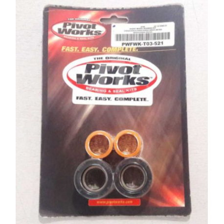 Pivot Works, sada ložisek předního kola, KTM SX 125-525 00-02
