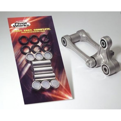Pivot Works, sada ložisek přepákování zadní vidlice, Honda XR 600R '88-00, XR 650L '93-13 - nahrazuje PWLK-H21-020, PWLK-H22