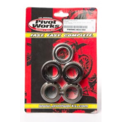 Pivot Works, sada ložisek a rozpěrek zadního kola, Kawasaki KX125 03-05/ KX 250 03-07/ KX450F/ KX250F 04-07