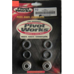 Pivot Works, sada ložisek zadního tlumiče, Honda CR 125R (91-93)