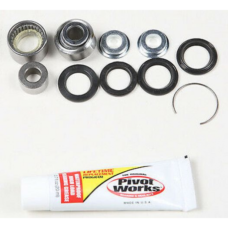 Pivot Works, sada ložisek zadního tlumiče, Honda CR 125/250R 97-04, CRF 250R/X 04-05, CRF 450R 02-04