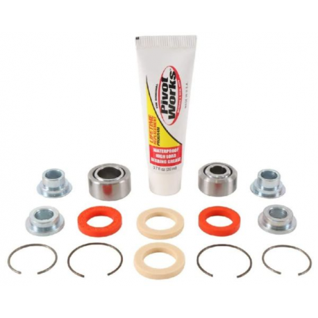 Pivot Works, sada ložisek zadního tlumiče, Yamaha YZ 125 (92-93)