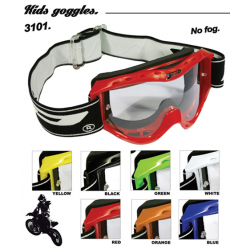 Progrip, MX brýle PG3101 ATZAKI KID (dětské), barva černá (sklo PG3111 1MM, No Fog, Anti UV) (PG3101BK ) (3101-102)