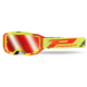 Progrip, MX brýle PG3303 FL VISTA, barva žlutá fluo/červená (sklo PG3348 zrcadlové červené Antiscratch, No Fog, Anti UV