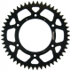 Supersprox, rozeta duralová 7075-T6 (ERGAL) 289 50 Honda CR/CRF/XR '83-'16 (JTR210.50), černá barva,