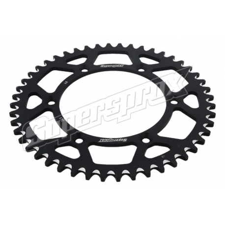 Supersprox, rozeta duralová 7075-T6 (ERGAL) 289 51 Honda CR/CRF '83-'16 (JTR210.51), černá barva,