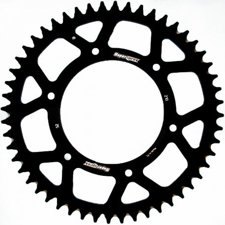 Supersprox, rozeta duralová 7075-T6 (ERGAL) 289 52 Honda CR/CRF '83-'16 (JTR210.52), černá barva,