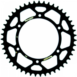 Supersprox, rozeta 270 47 Yamaha YZ/YZF/WRF '99-'18 (JTR251.47) (JTR245/2.47), černá barva, ocelová