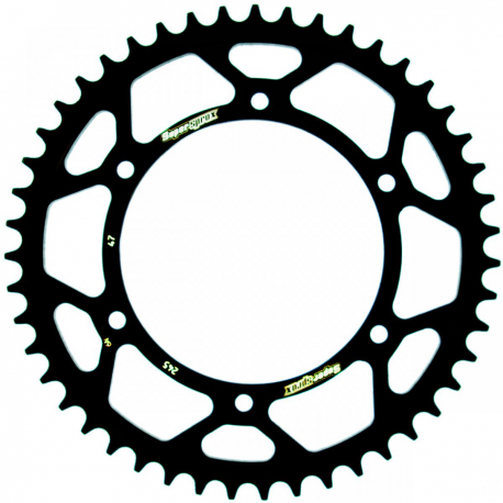 Supersprox, rozeta 270 47 Yamaha YZ/YZF/WRF '99-'18 (JTR251.47) (JTR245/2.47), černá barva, ocelová