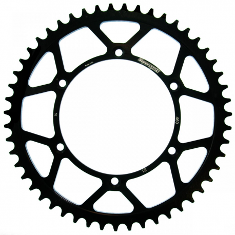 Supersprox, rozeta 489 51 Kawasaki KX/KXF '84-18 (JTR460.51), černá barva, ocelová