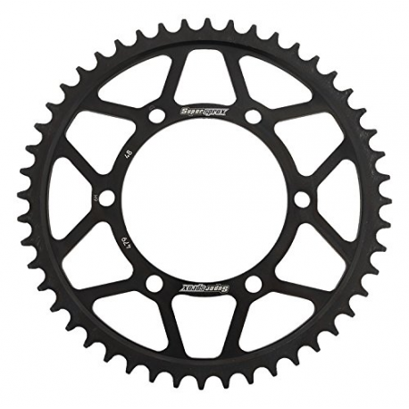 Supersprox, rozeta 489 53 Kawasaki KX/KXF `84-15 (JTR460.53) (černá barva, ocelová)